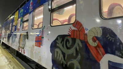 По маршруту Астана – Бурабай запустили новогодний экспресс