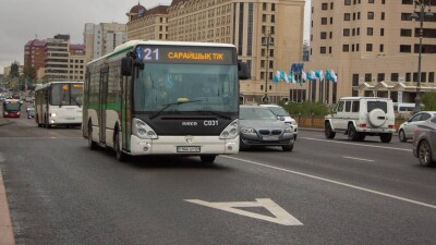 Пробки в Астане: автобусы задерживаются на 50 минут и больше