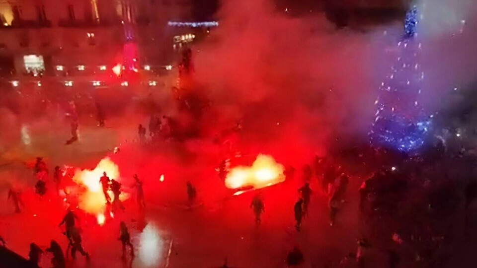 В Европе начались беспорядки после матча Франция – Марокко на чемпионате мира по футболу