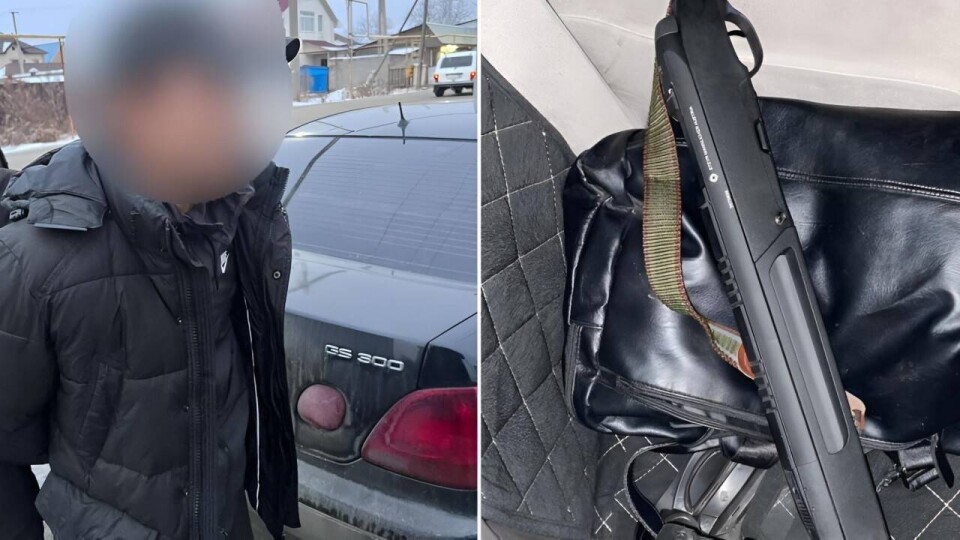 У жителя Алматинской области изъяли оружие, украденное во время январских событий