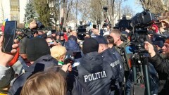 Полиция Молдовы задержала 54 человек, участвовавших в митинге в Кишинёве