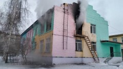 Пожар в детском саду Семея: детей и воспитателей разместят в близлежащие учреждения