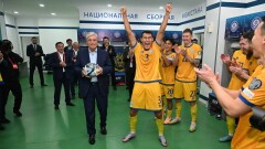 Президент поздравил сборную Казахстана по футболу с победой над Северной Ирландией