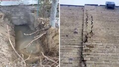 Жители Актау опасаются обрушения дома из-за коммунальной аварии