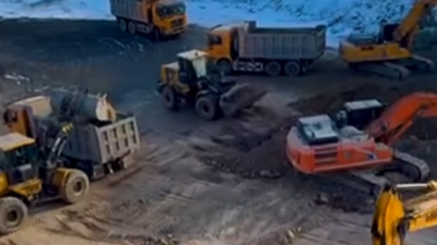 Автобус провалился в воронку в Павлодарской области: определено предполагаемое место, где находится автобус