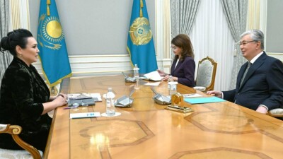 Токаев принял оперную певицу Майру Мухамедкызы