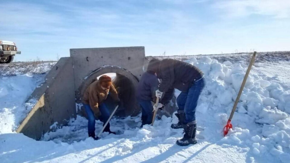 Создание условий для талой воды / Фото МЧС РК