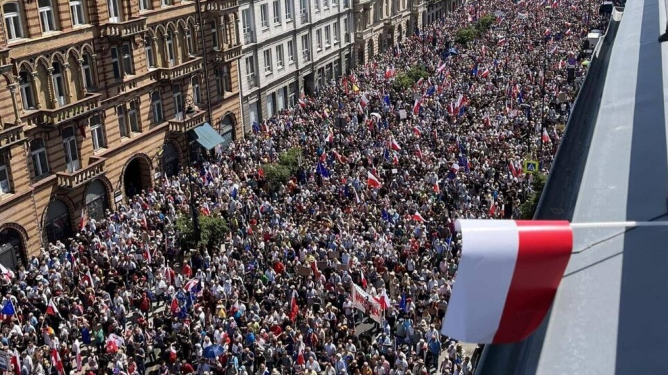 В столице Польши прошла крупнейшая с 1989 года акция протеста