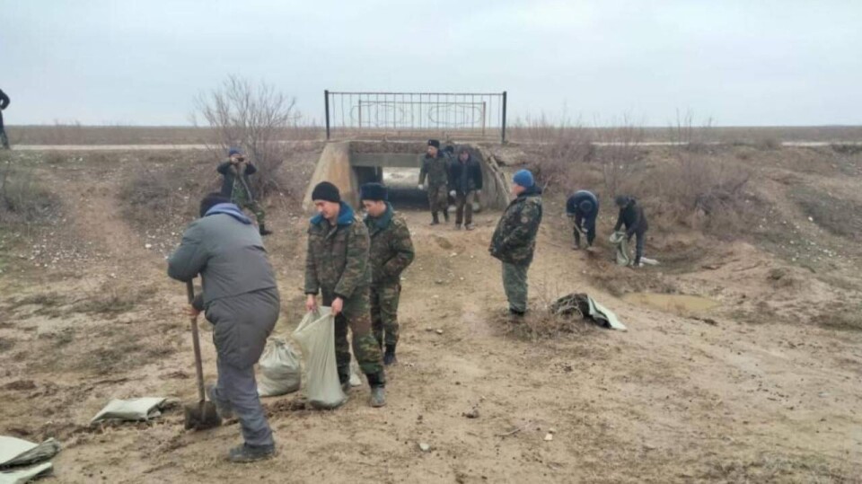Ликвидация паводков / Фото с сайта gov.kz