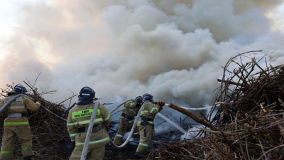 Астанадағы өрт: 140 маман мен 21 техника жұмылдырылды
