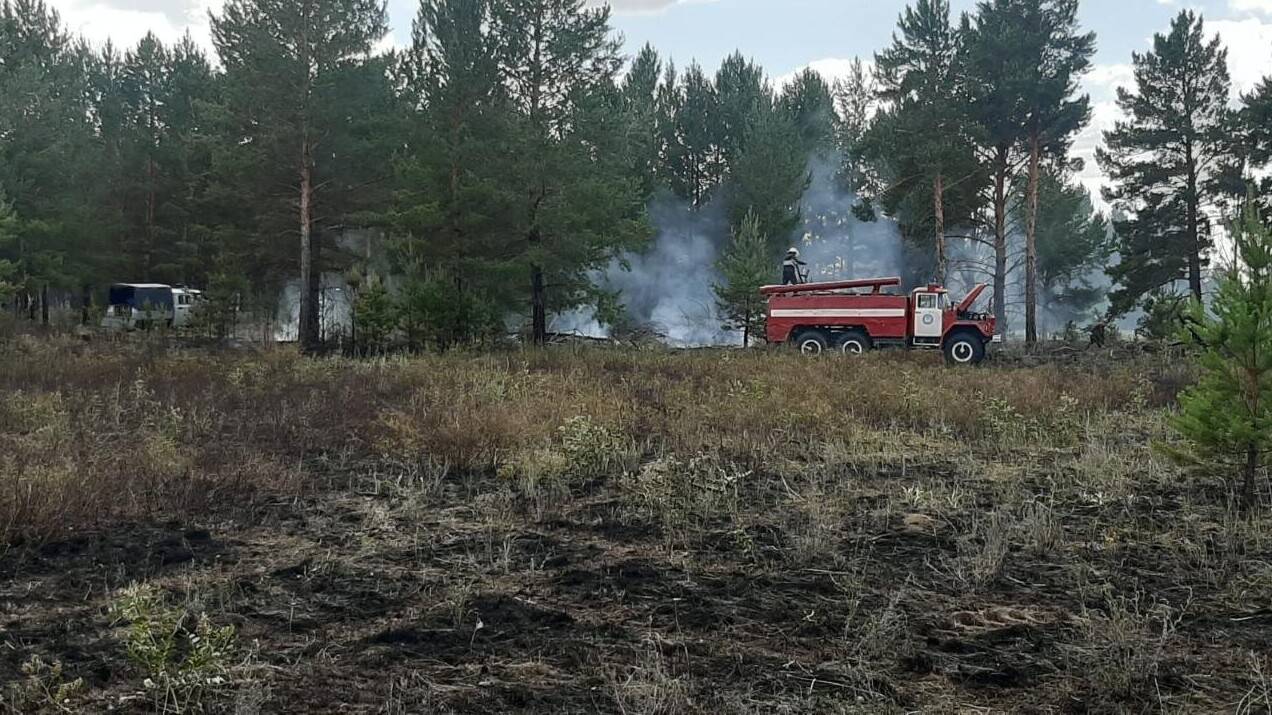 Абай облысында 200 гектар аумақта дала шөбі өртеніп жатыр