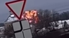 Самолёт Ил-76 разбился в Белгородской области. Минобороны РФ заявило, что на борту были украинские пленные