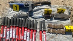 В Жамбылской области нашли спрятанное оружие, которое вынесли из здания ДП во время январских событий