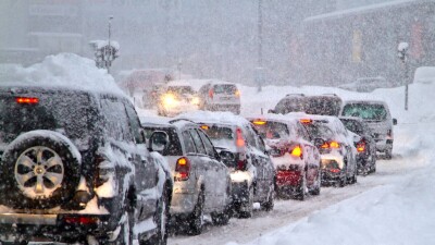 В ДЧС обратились к жителям Алматы из-за сильного снегопада в городе