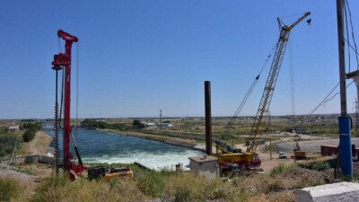 Очистку Шардаринского водохранилища начали в Туркестанской области