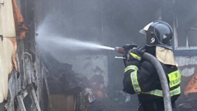 Два человека погибли при пожаре в Караганде