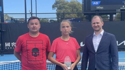 Казахстанка Ева Корышева выступила в финале юниорского турнира по теннису в Австралии