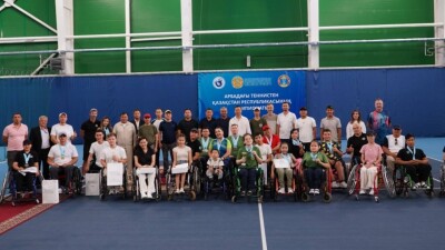 В Казахстане прошёл чемпионат по теннису на колясках