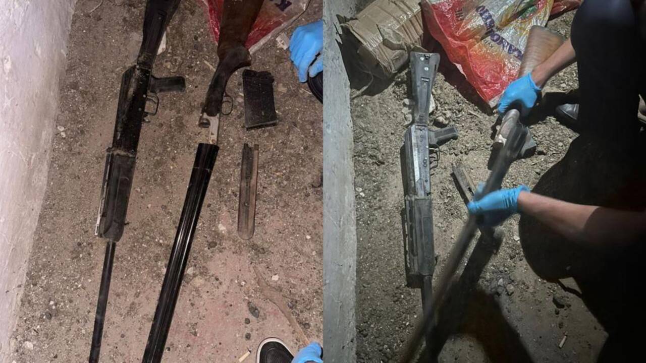 Оружие, украденное во время январских событий, нашли в Талдыкоргане