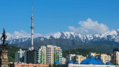 Алматыда Көктөбе саябағына апаратын жаяу жүргіншілер жолының құрылысы басталды