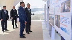 Тоқаев Қызылордада салынып жатқан "Қорқыт ата" әуежайында болды