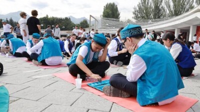 Алматылық оқушылар Қазақстанның рекордтар кітабына енді