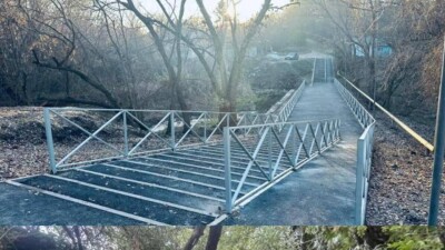 Алматыда жаңа 3 жаяу жүргіншілер көпірі салынды