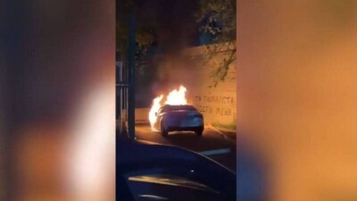 Алматы полициясы өзгенің көлігін өртеп жіберген күдіктіні ұстады
