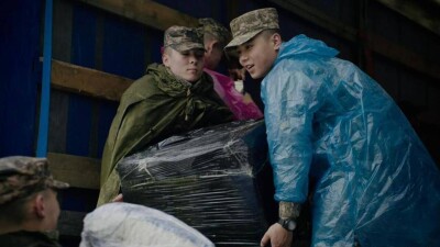 Алматыдан 30 тоннадан астам гуманитарлық көмек Атырау облысына жөнелтілді