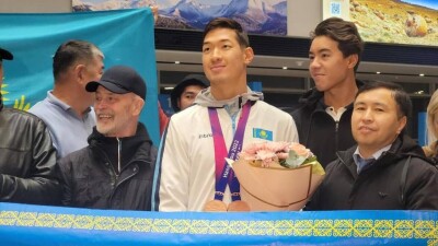 Азия ойындарының төрт дүркін қола жүлдегері Әділбек Мусин елге оралды