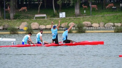 Төртінші алтын медаль: Қазақстанның ерлер командасы байдарка мен каноэ есуден алтын алды
