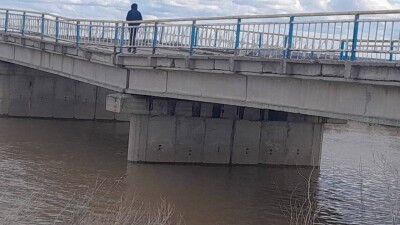 Қостанай облысында су тасқынынан екі көпір зақымданды