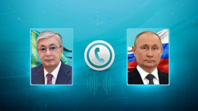 Тоқаев Путинге телефон соғып, оны сайлаудағы жеңісімен құттықтады