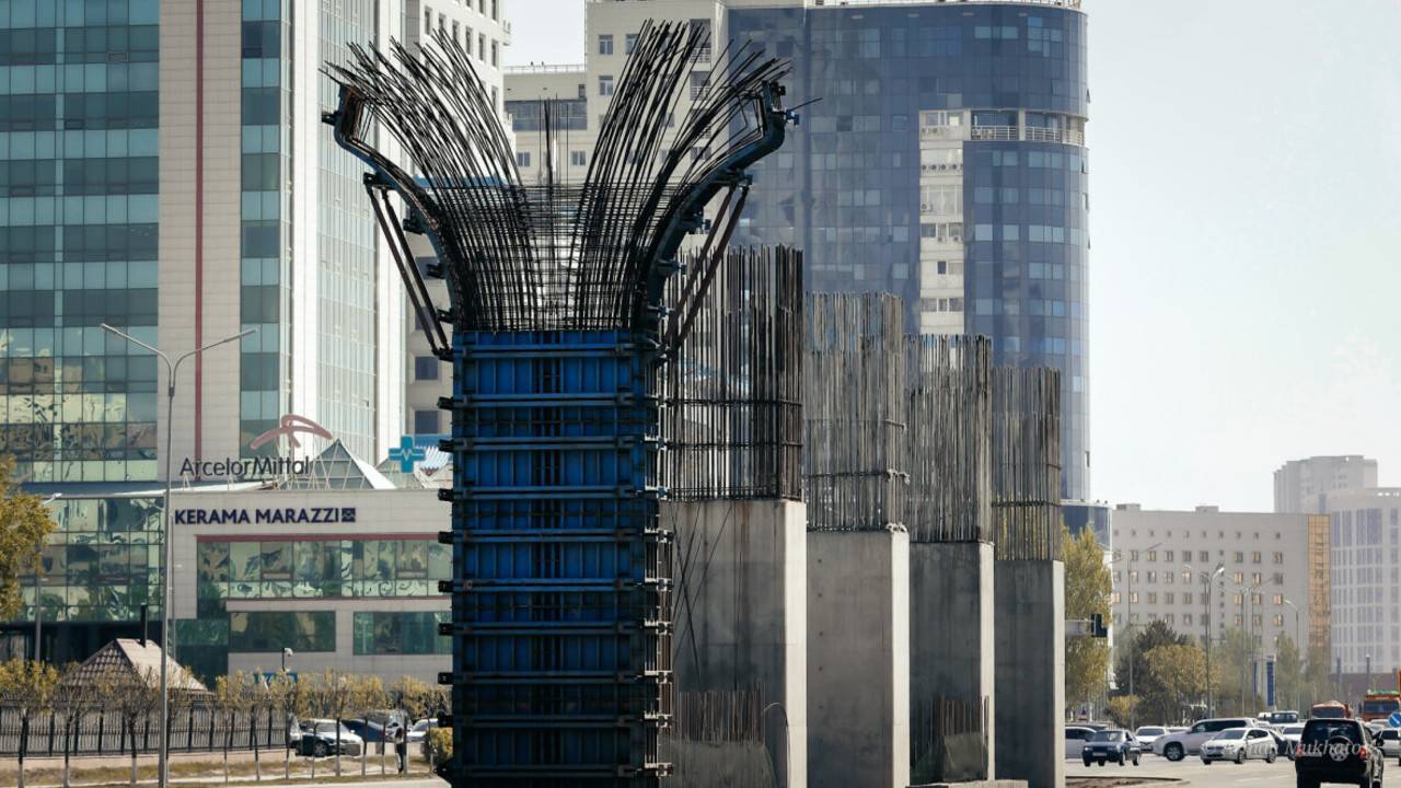 Астанада LRT құрылысына байланысты Сығанақ көшесіндегі көлік қозғалысы жартылай жабылады