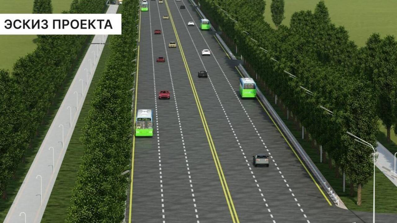 Жазда Алматыда Құлжа тасжолы кеңейтіледі: жүргізушілер нені ескеруі керек