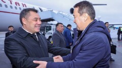 Президент Кыргызстана Садыр Жапаров прилетел в Астану