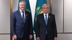 Токаев провёл встречу с генеральным секретарём ОЭСР Матиасом Корманом