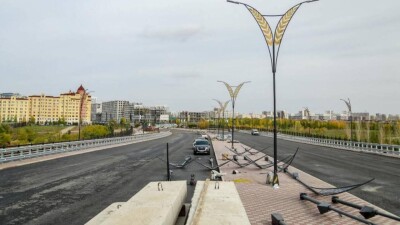 Мост по проспекту Тауелсиздик в Астане откроют в конце октября