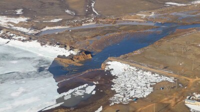 Водохранилище в Актюбинской области прорвало из-за паводка
