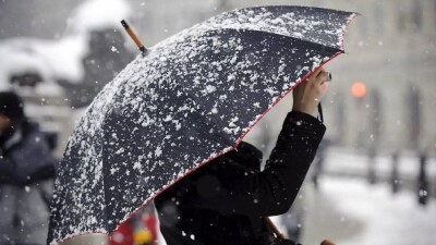 Прогноз погоды на 12 февраля: на юге страны ожидается снег с дождём