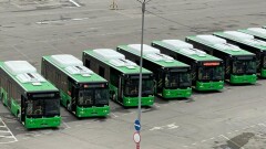 Алматы автопаркі газбен жүретін жаңа 37 автобуспен толықты
