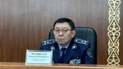 В Жамбылской области назначили нового начальника департамента полиции