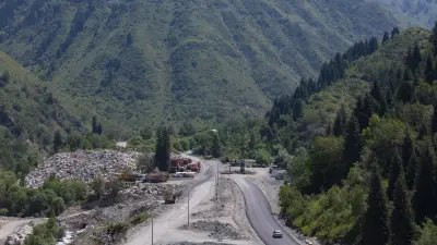 Маршрут к радоновому источнику "Алма-Арасан" частично закроют из-за реконструкции