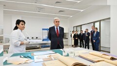 Токаев осмотрел новое здание архива президента