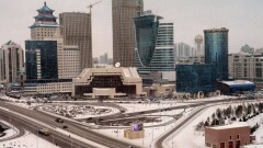 Из-за снега скорость движения транспорта в Астане сократилась на 30%