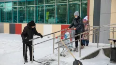 Акимат обратился к жителям Астаны из-за гололёда