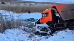 Два человека погибли в результате ДТП с КамАЗом в Павлодарской области