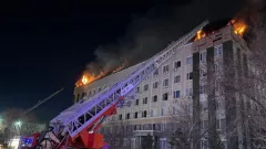 Предварительную причину пожара в акимате Актобе назвали в ДЧС