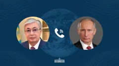 Токаев поговорил по телефону c Путиным