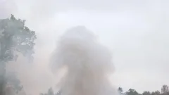 Свалка загорелась в Алматинской области